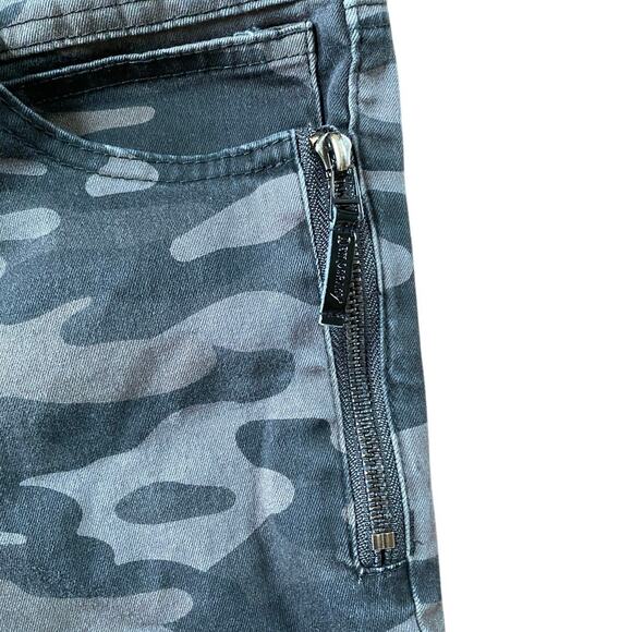 Democracy "AB" Solution Camo Grey Side Zip Jegging Size 8 - Excellent - Picture 12 of 16